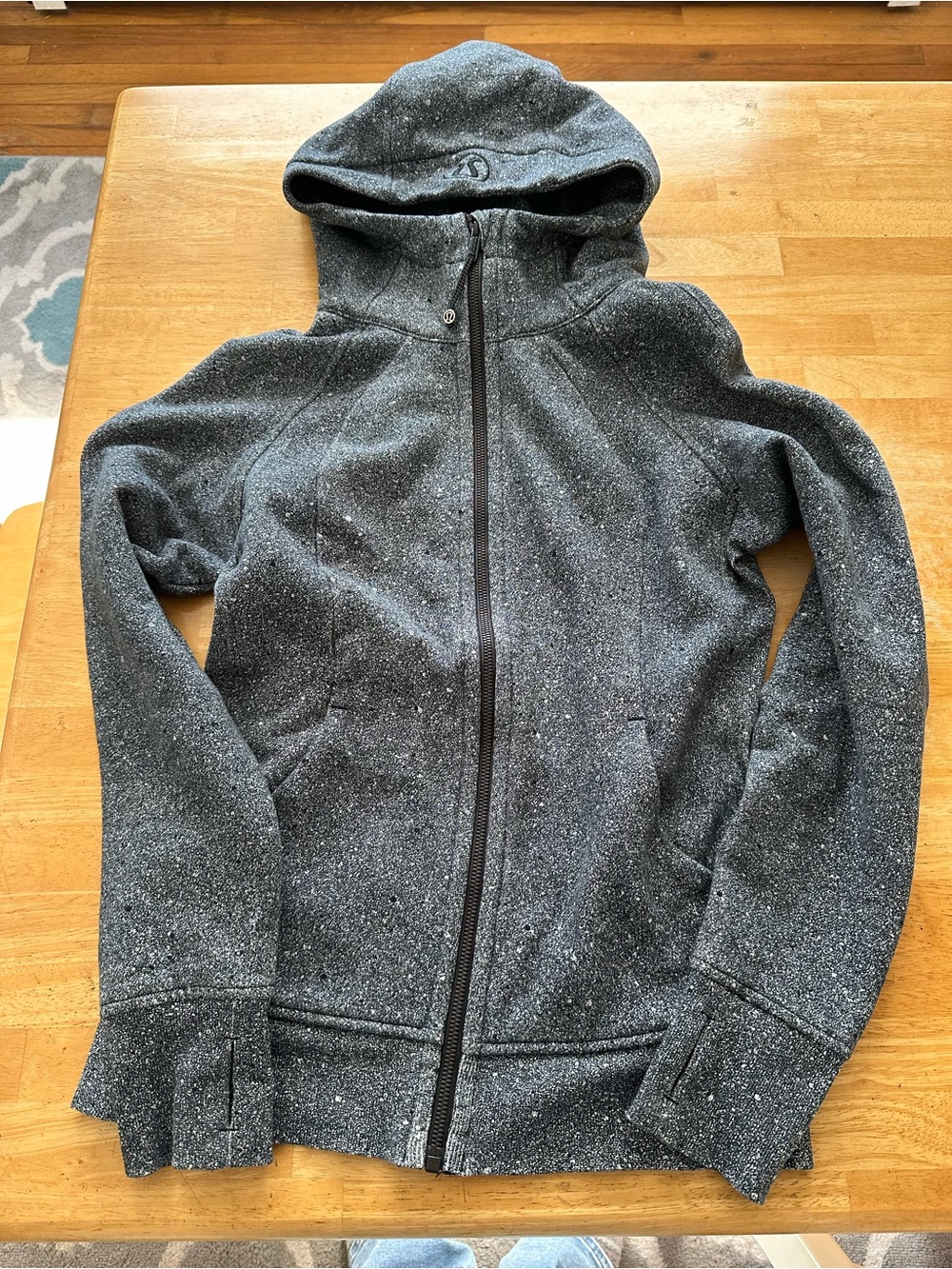 Lululemon full-zip scuba hoodie size 8